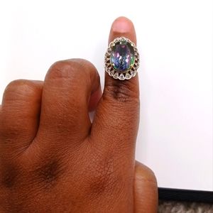 COPY - 10 karat Gold Gemstone Ring